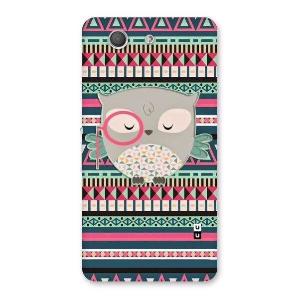Owl Cute Pattern Back Case for Xperia Z3 Compact