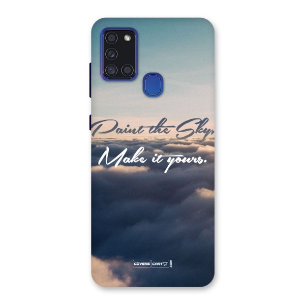 Paint the Sky Back Case for Galaxy A21s