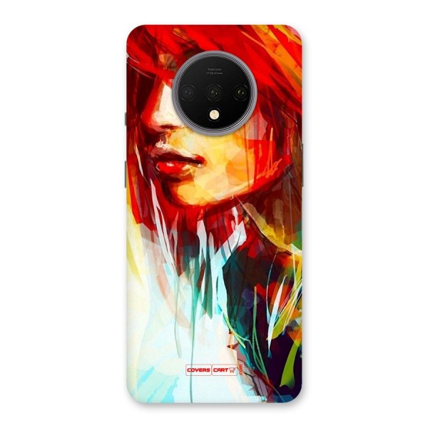 Painted Girl Back Case for OnePlus 7T