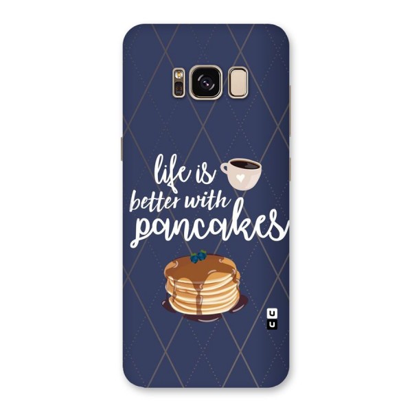 Pancake Life Back Case for Galaxy S8