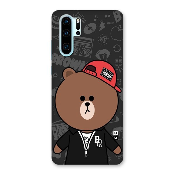 Panda Brown Back Case for Huawei P30 Pro