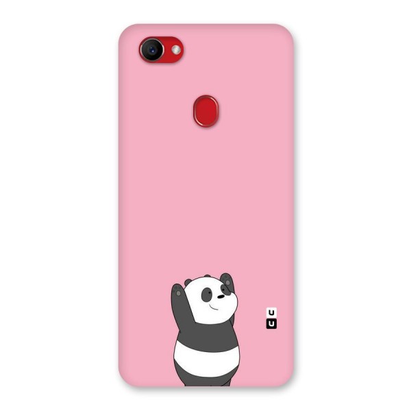 Panda Handsup Back Case for Oppo F7
