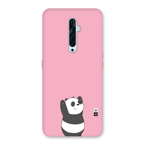 Panda Handsup Back Case for Oppo Reno2 Z