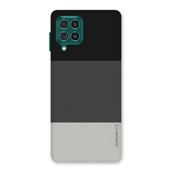 Pastel Black and Grey Back Case for Galaxy F62