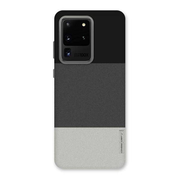 Pastel Black and Grey Back Case for Galaxy S20 Ultra