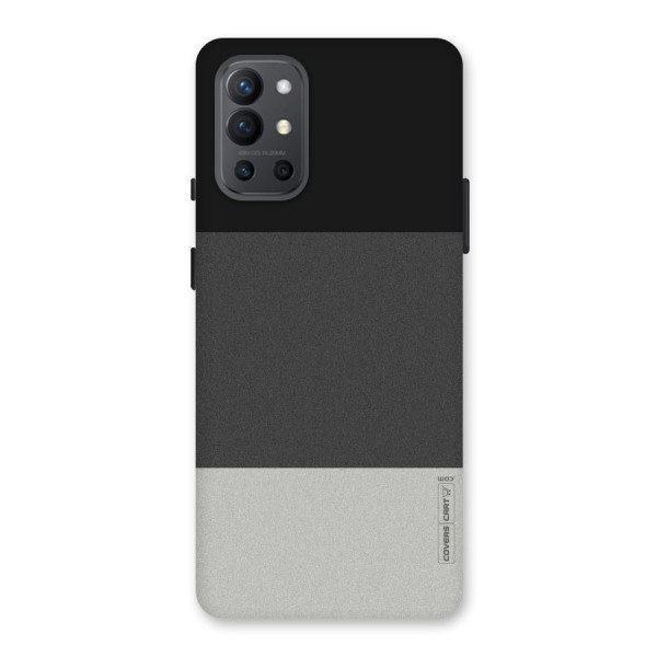 Pastel Black and Grey Back Case for OnePlus 9R