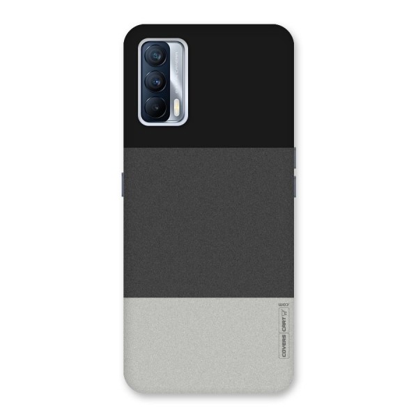 Pastel Black and Grey Back Case for Realme X7