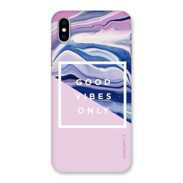 Pastel Color Vibes Back Case for iPhone XS