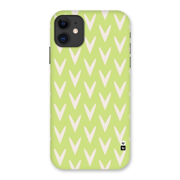Pastel Green Grass Back Case for iPhone 11
