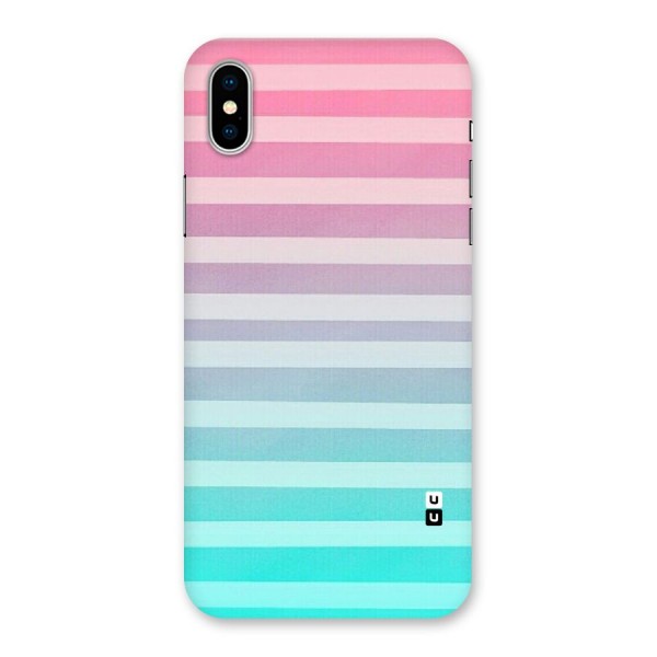 Pastel Ombre Back Case for iPhone X