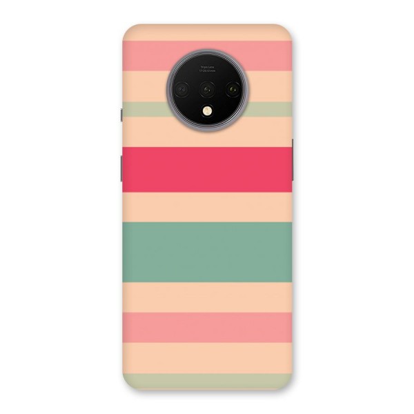 Pastel Stripes Vintage Back Case for OnePlus 7T