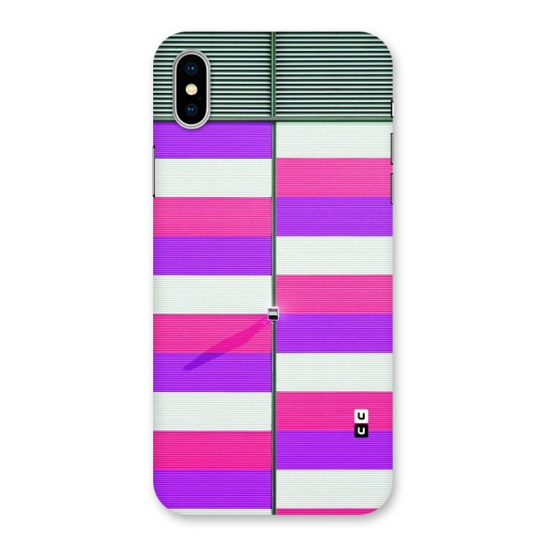 Patterns City Back Case for iPhone X