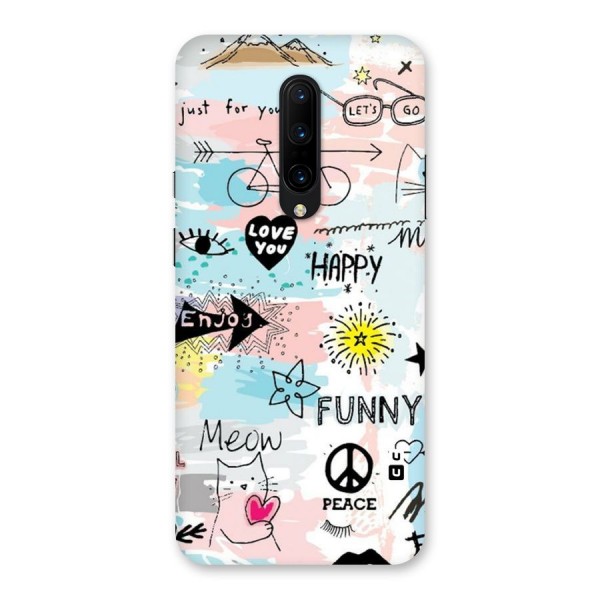 Peace And Funny Back Case for OnePlus 7 Pro