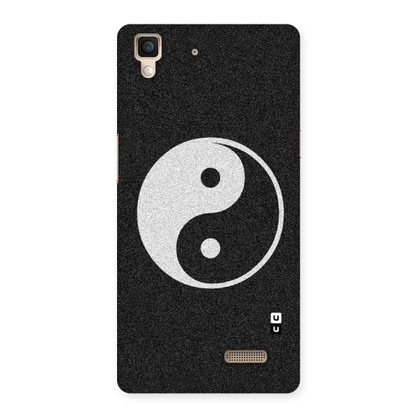Peace Disorted Back Case for Oppo R7