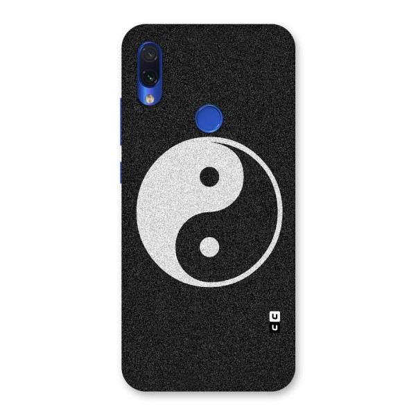Peace Disorted Back Case for Redmi Note 7