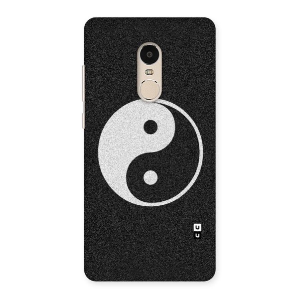 Peace Disorted Back Case for Xiaomi Redmi Note 4