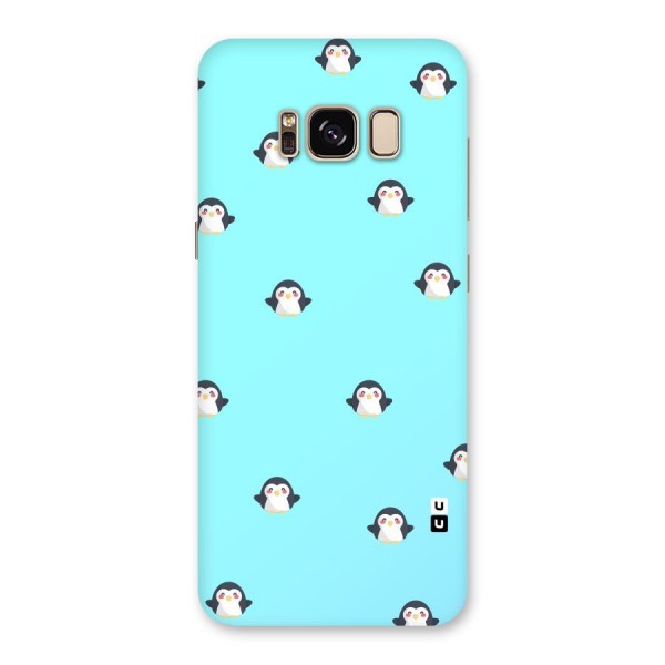Penguins Pattern Print Back Case for Galaxy S8