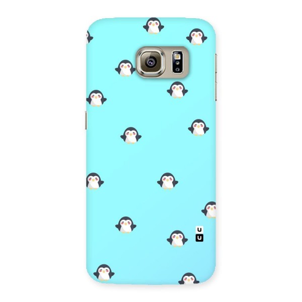 Penguins Pattern Print Back Case for Samsung Galaxy S6 Edge Plus