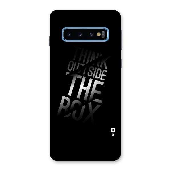 Perspective Thinking Back Case for Galaxy S10