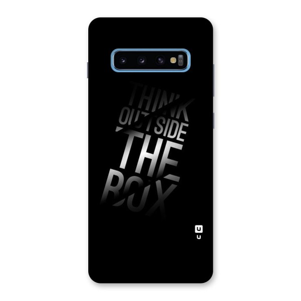 Perspective Thinking Back Case for Galaxy S10 Plus