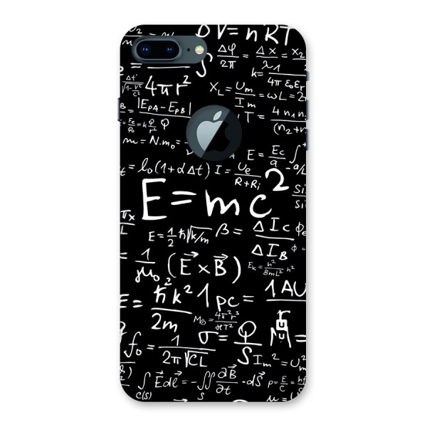 Physics Equation Back Case for iPhone 7 Plus Logo Cut