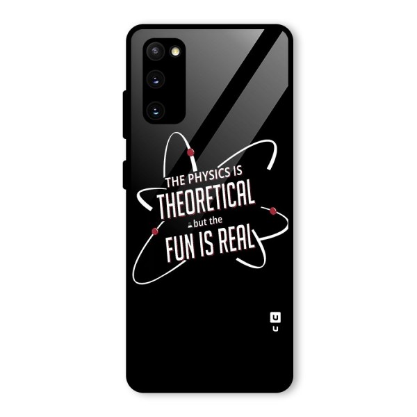 Physics Theoretical Fun Real Glass Back Case for Galaxy S20 FE 5G