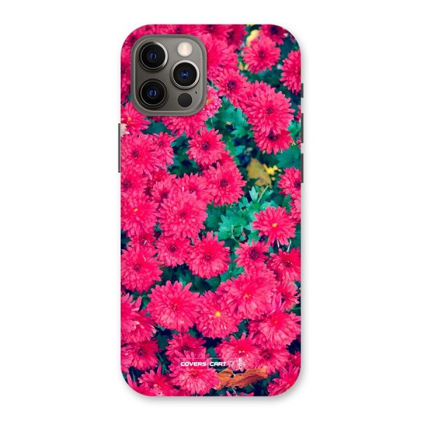 Pink Flowers Back Case for iPhone 12 Pro