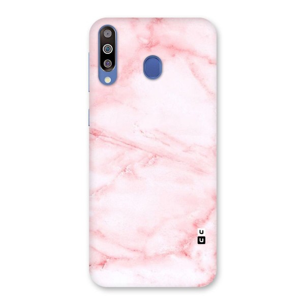 Pink Marble Print Back Case for Galaxy M30