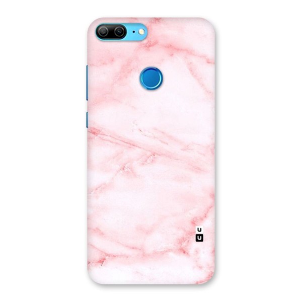 Pink Marble Print Back Case for Honor 9 Lite