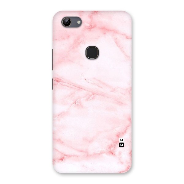 Pink Marble Print Back Case for Vivo Y81