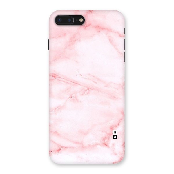 Pink Marble Print Back Case for iPhone 7 Plus