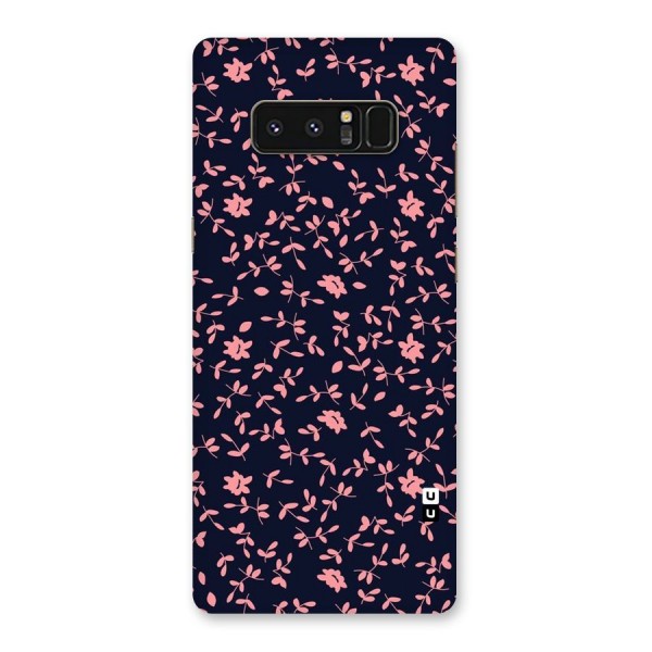 Pink Plant Design Back Case for Galaxy Note 8