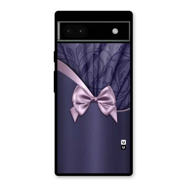 Pink Ribbon Glass Back Case for Google Pixel 6a