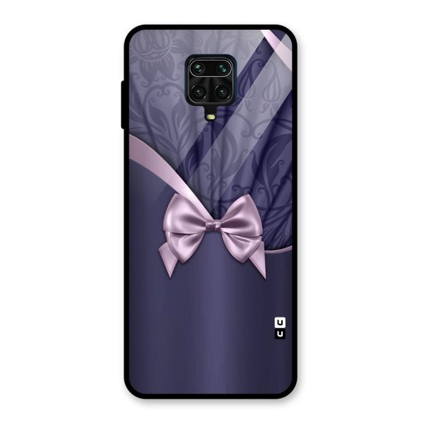 Pink Ribbon Glass Back Case for Redmi Note 9 Pro Max