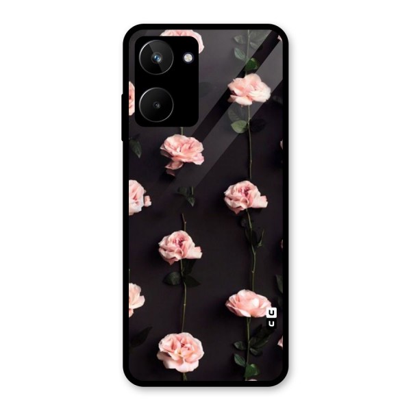 Pink Roses Glass Back Case for Realme 10