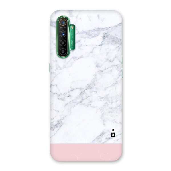 Pink White Merge Marble Back Case for Realme X2