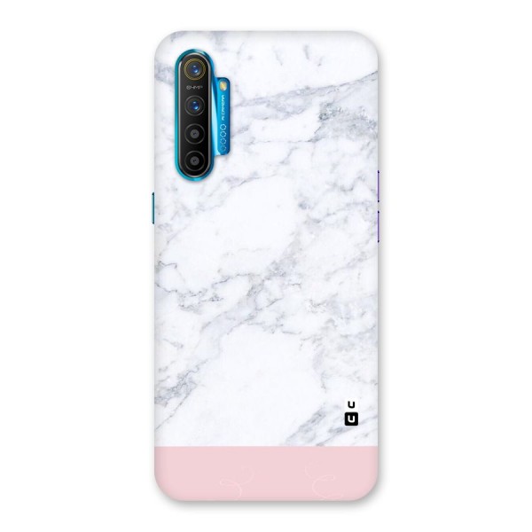 Pink White Merge Marble Back Case for Realme XT