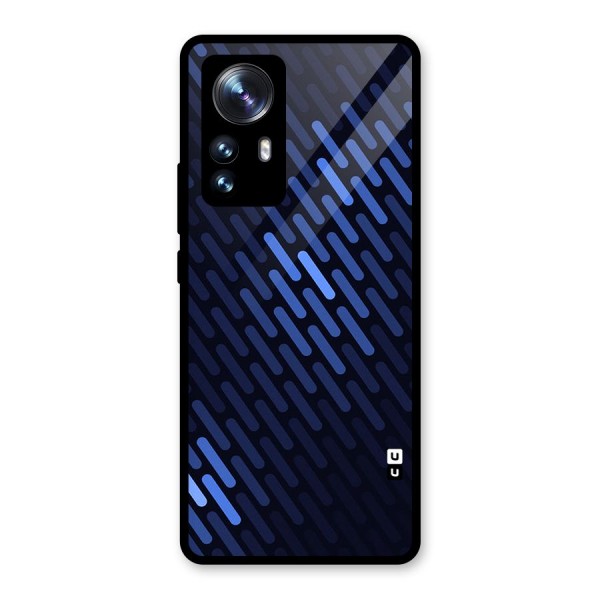 Pipe Shades Pattern Printed Glass Back Case for Xiaomi 12 Pro