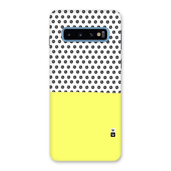 Plain and Pattern Back Case for Galaxy S10