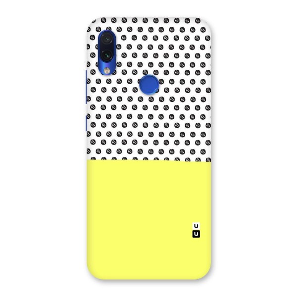 Plain and Pattern Back Case for Redmi Note 7