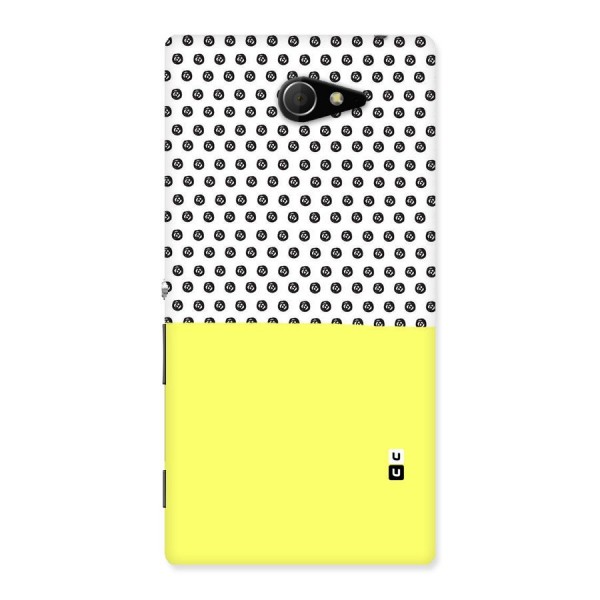 Plain and Pattern Back Case for Sony Xperia M2