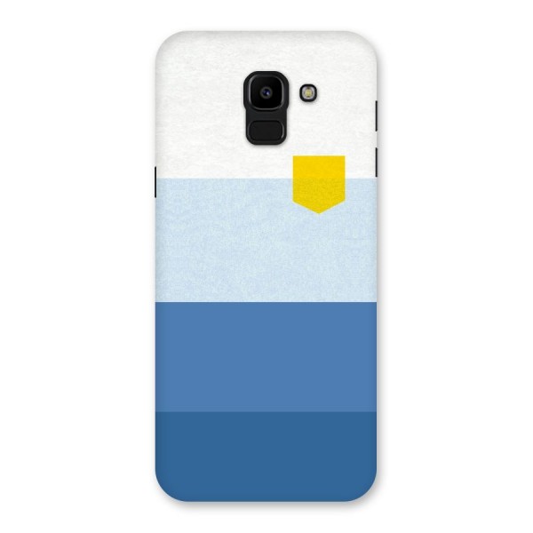 Pocket Stripes. Back Case for Galaxy J6