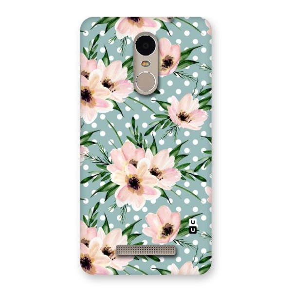 Polka Art Floral Back Case for Xiaomi Redmi Note 3