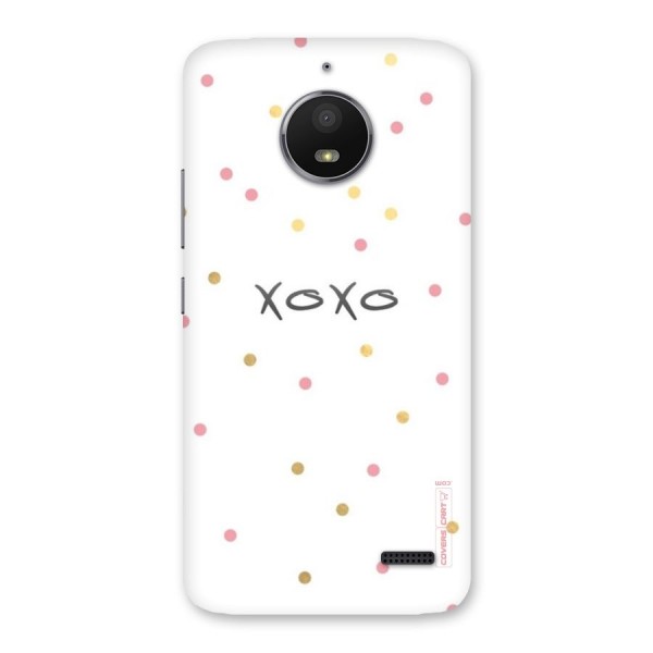 Polka Hugs Back Case for Moto E4