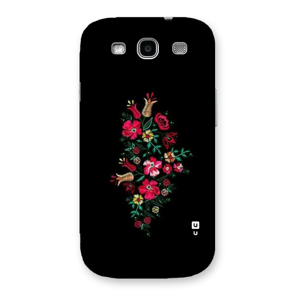 Pretty Allure Flower Back Case for Galaxy S3