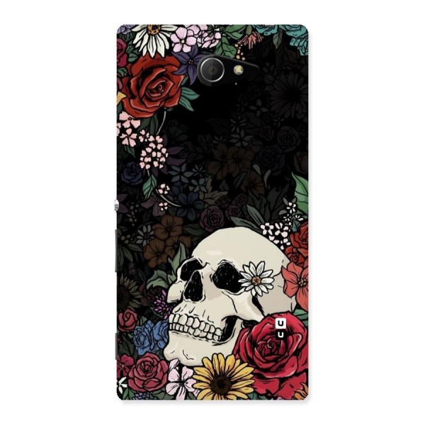 Pretty Skull Back Case for Sony Xperia M2