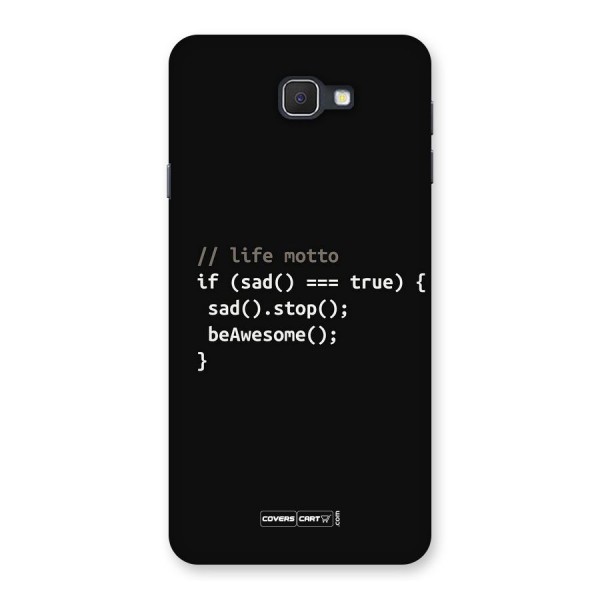 Programmers Life Back Case for Samsung Galaxy J7 Prime