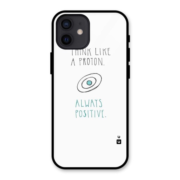 Proton Positive Glass Back Case for iPhone 12