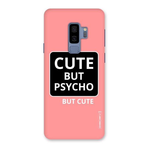 Psycho But Cute Back Case for Galaxy S9 Plus