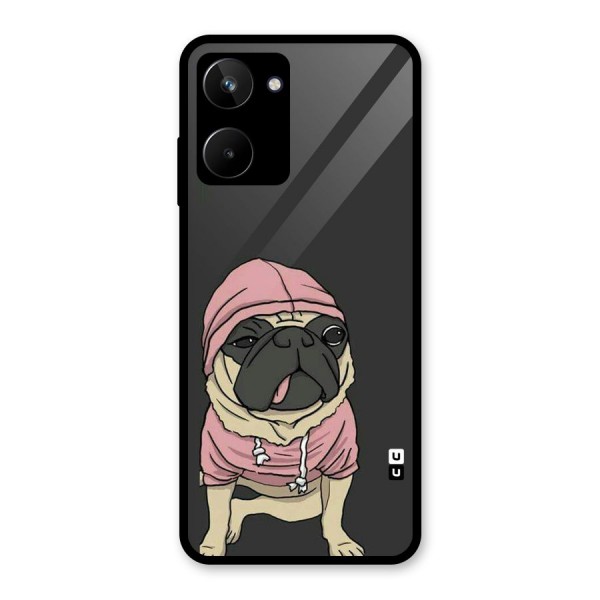 Pug Swag Glass Back Case for Realme 10